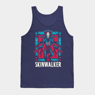 Mystical Skinwalker Cryptid Encounter T-Shirt - Unveil the Lore Tank Top